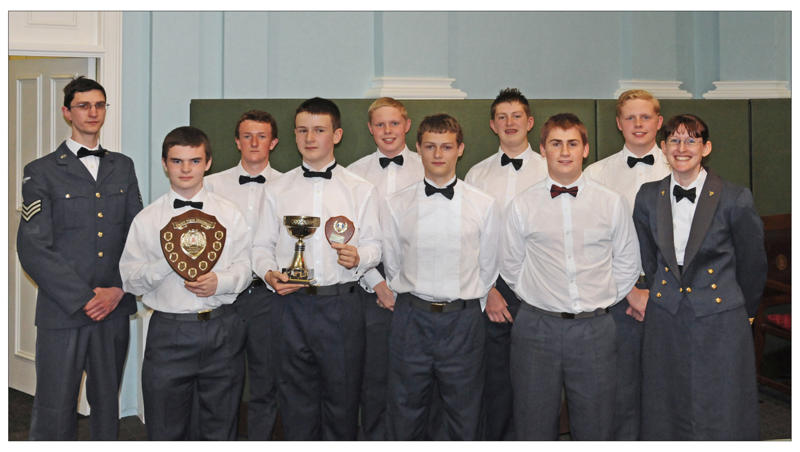 Staff and Cadets , including winners